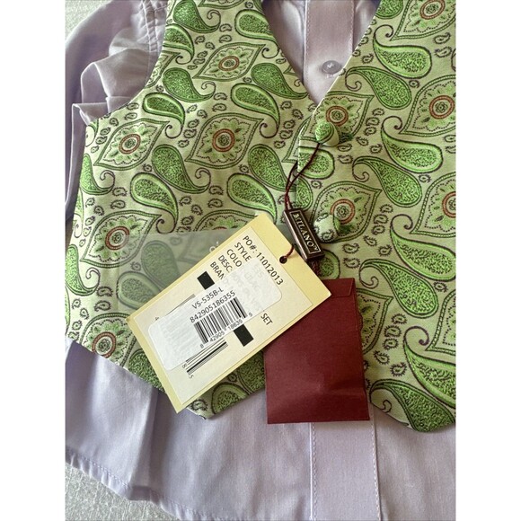 MILANO‎ size Large (18 months) vest and shirt little boys NWT - Picture 3 of 11